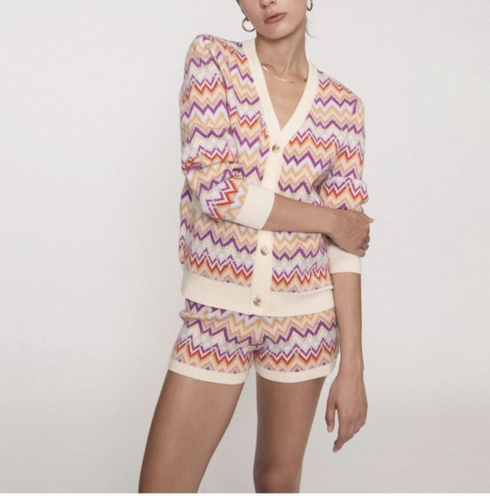 Ellandemm Cardigan & Shorts Set